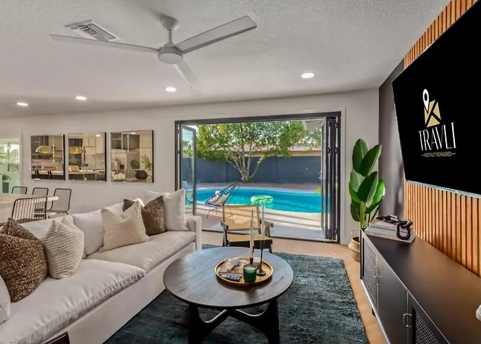 Casa Paradiso With Private Pool Firepit & Putting *